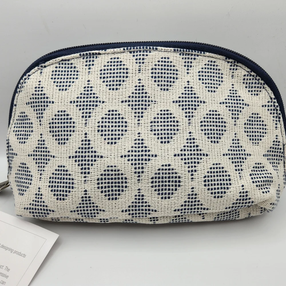 Thirty-One Half Moon Pouch Cosmetic Bag